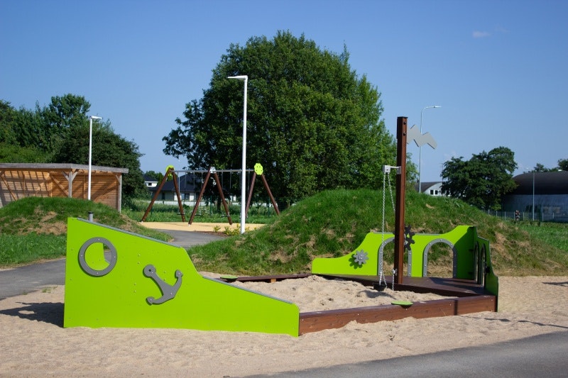 Sandlåda Lekskepp med sandlåda Oas - bild 2