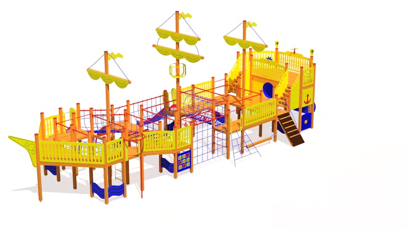 Lekbåt Lekskepp Galeon - bild 5