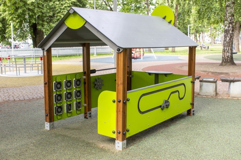 Buffé med aktivitetspaneler