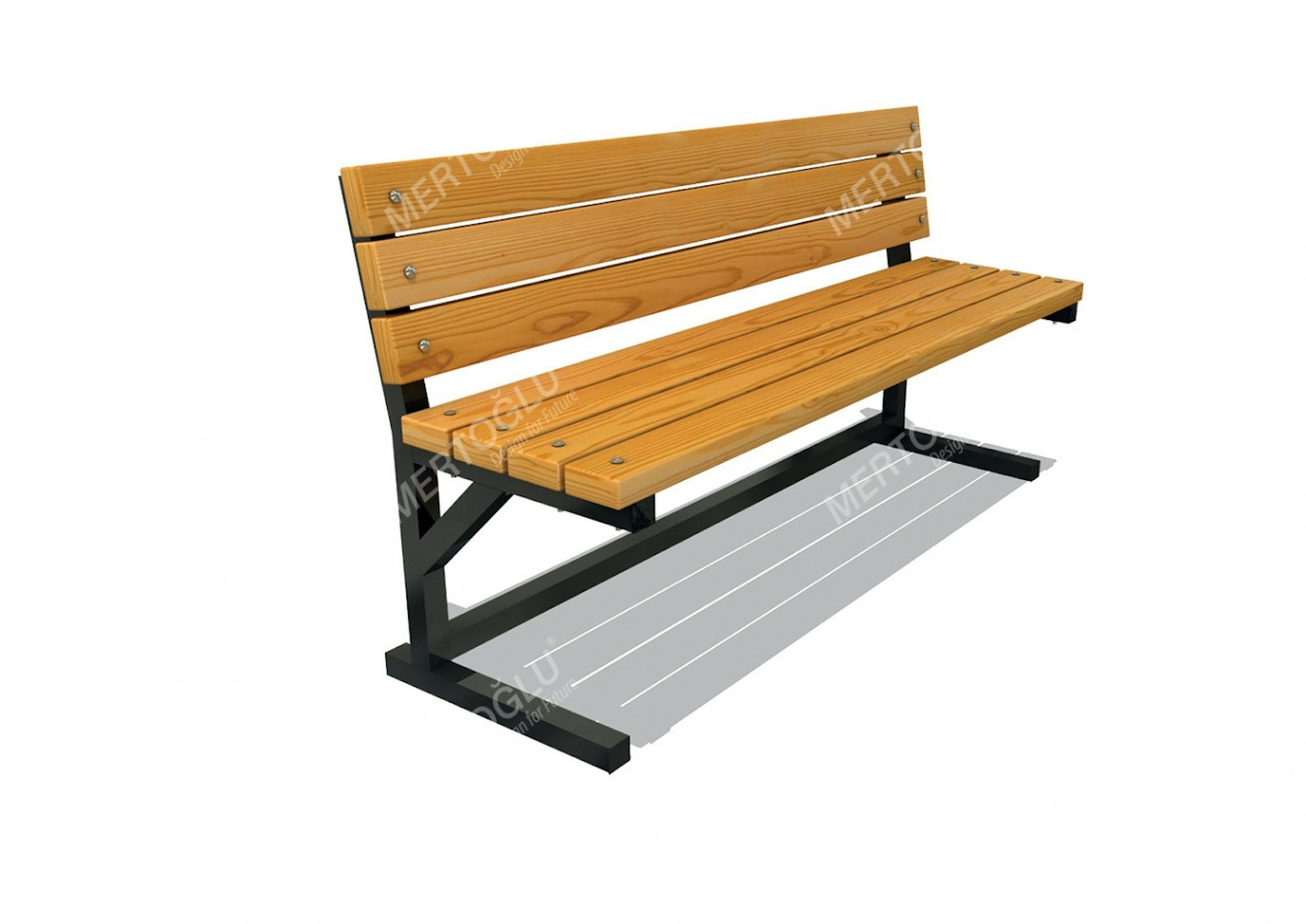 Parkbänk Aruno