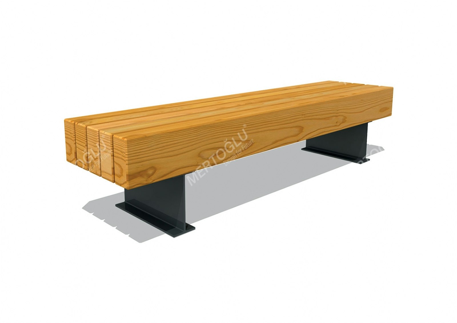 Parkbänk Belar