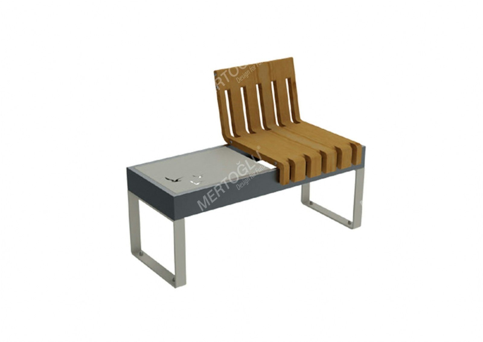 Parkbänk Birun