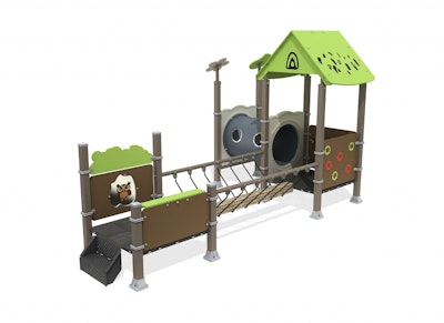 Lekställning Pelari