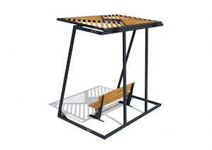 Parkbänk Birari - bild 2