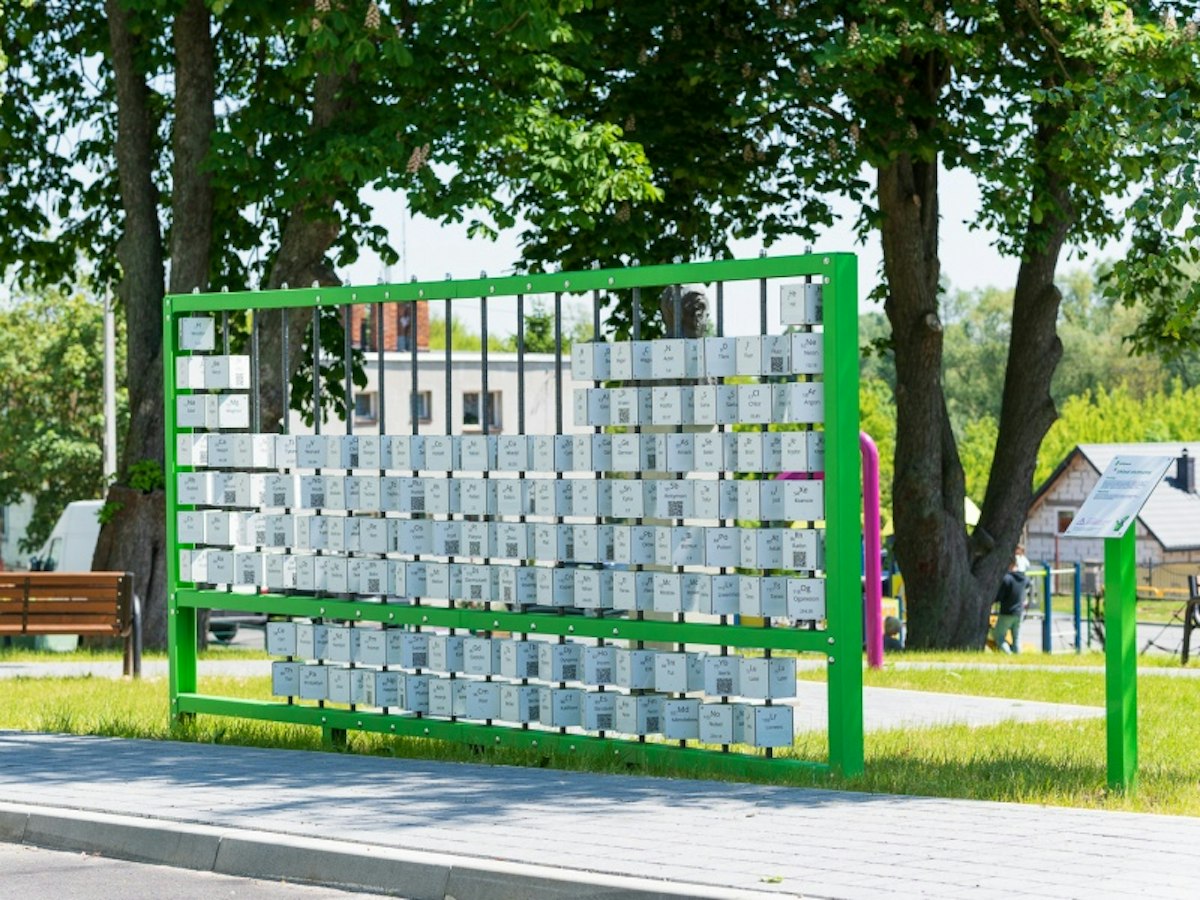 Utomhus periodiska system av element | Lekplats