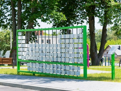 Utomhus periodiska system av element