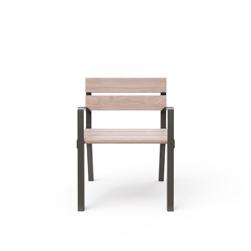 Parkbänk Elvik 0,6 m