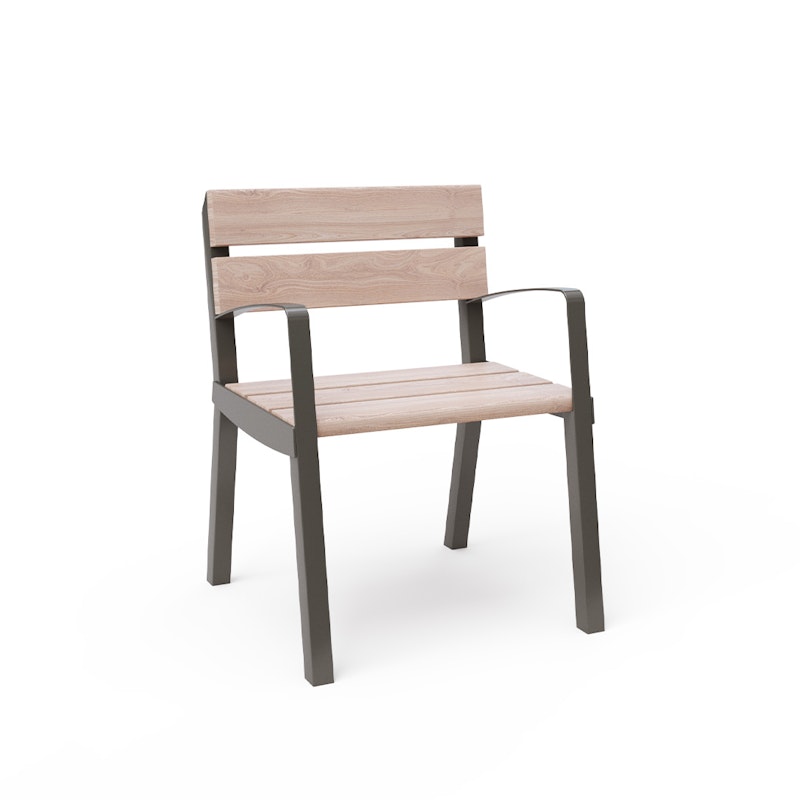 Parkbänk Elvik 0,6 m - bild 2