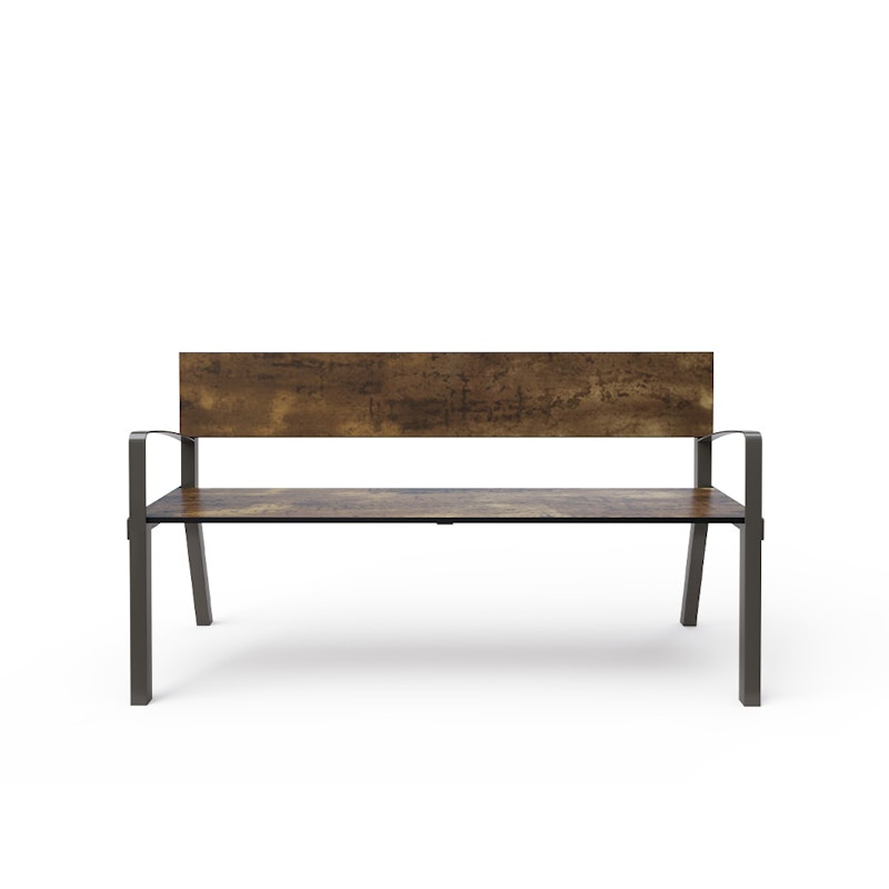 Parkbänk Artor 1,5 m - bild 2