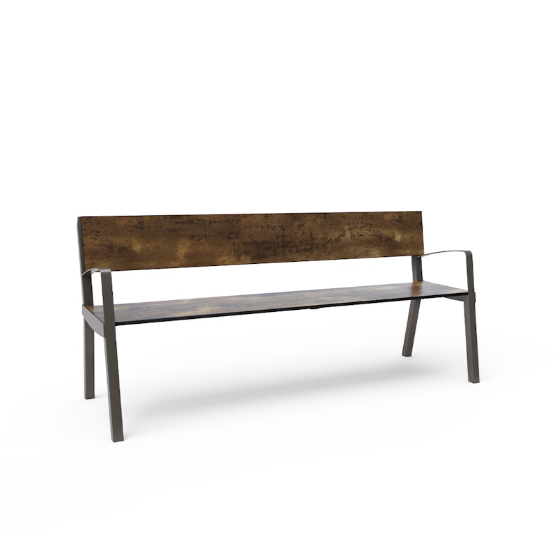 Parkbänk Invin 1,8 m - bild 2