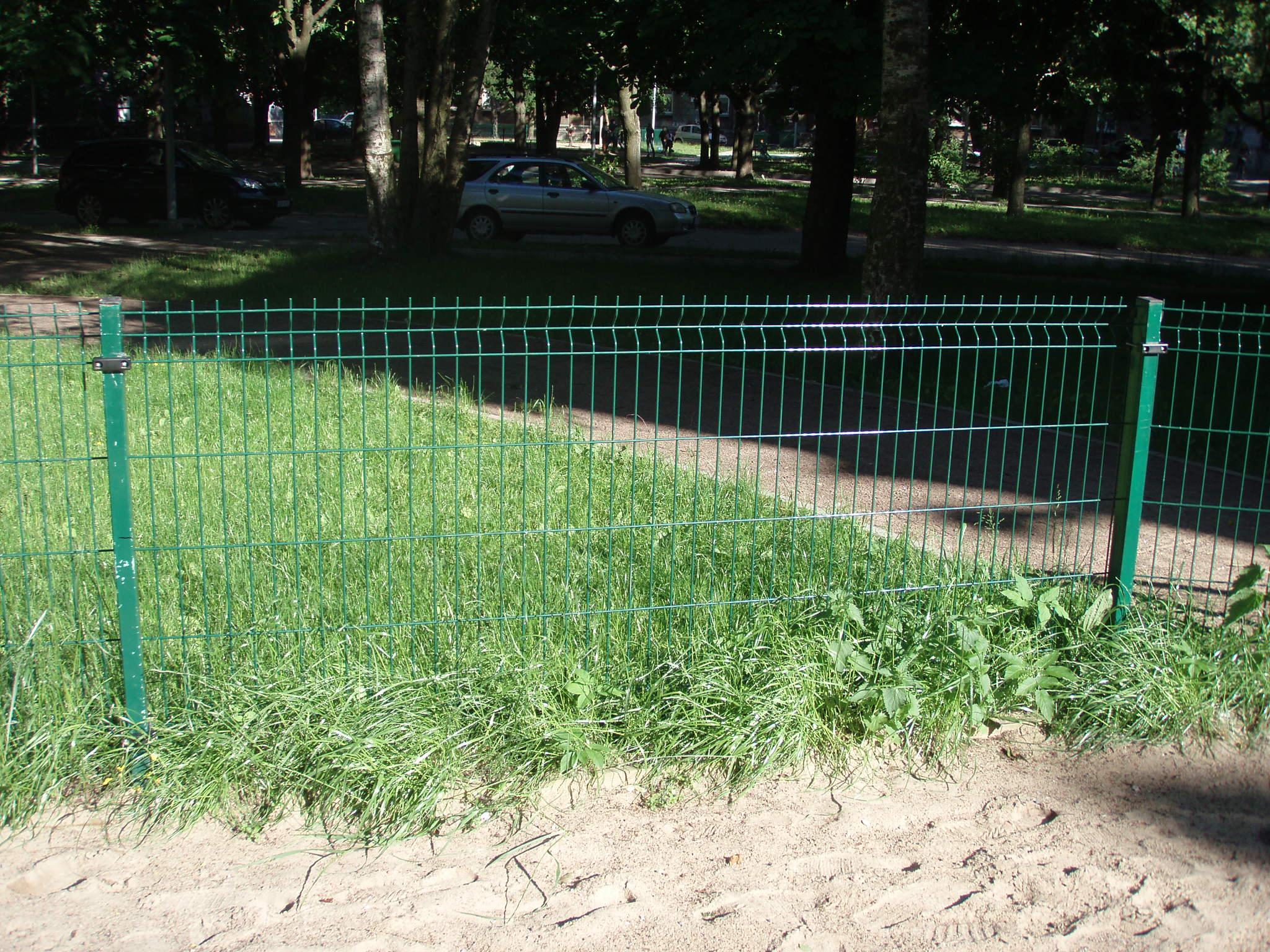 Kedjelänksstaket Panel 1,0 m