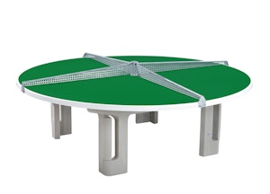 Utomhus bordtennisbord runt - bild 5