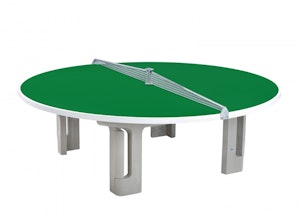 Utomhus bordtennisbord runt - bild 1
