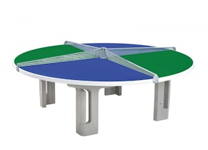 Utomhus bordtennisbord runt - bild 3