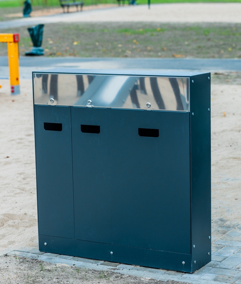 Källsorteringskärl Nordan 40/40/80 L - bild 3