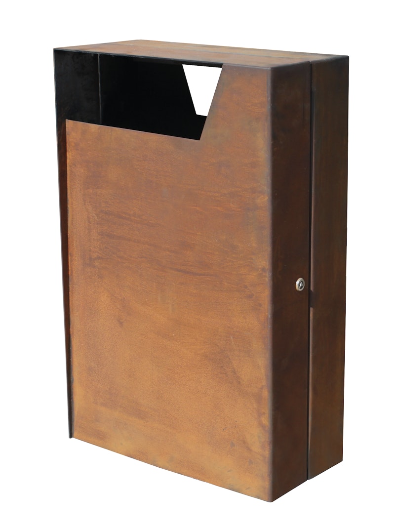 Papperskorg Solvik 115 L corten