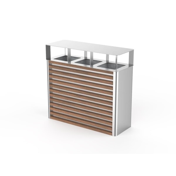 Källsorteringskärl Ängen 3x43 L