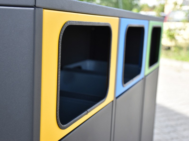 Källsorteringskärl Linum 3x80 L