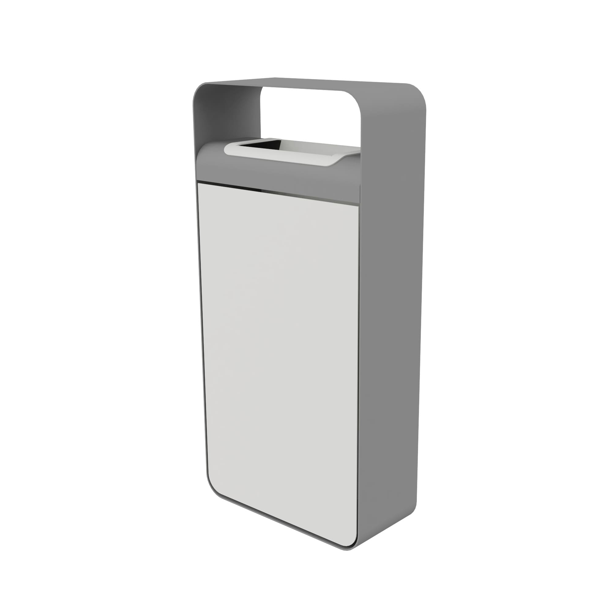 Papperskorg Näsen 60 L med tak