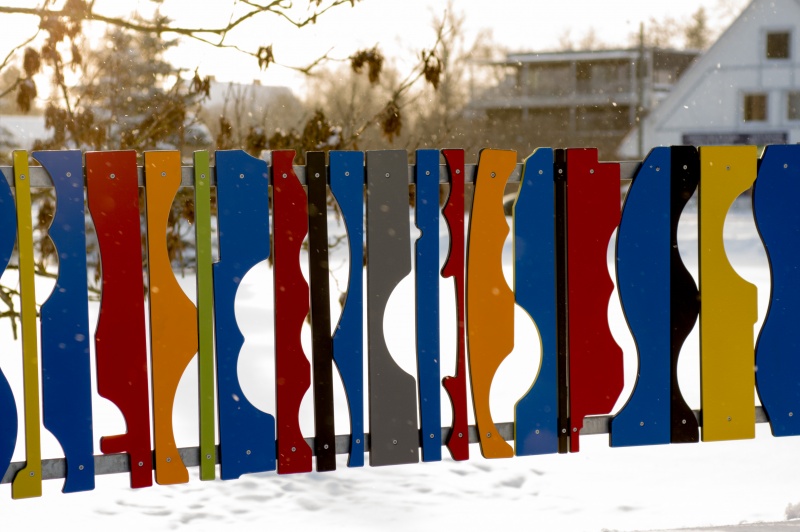 Modulstängsel Plast Zn 2,0 m