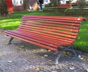 Parkbänk Romantisk - bild 2