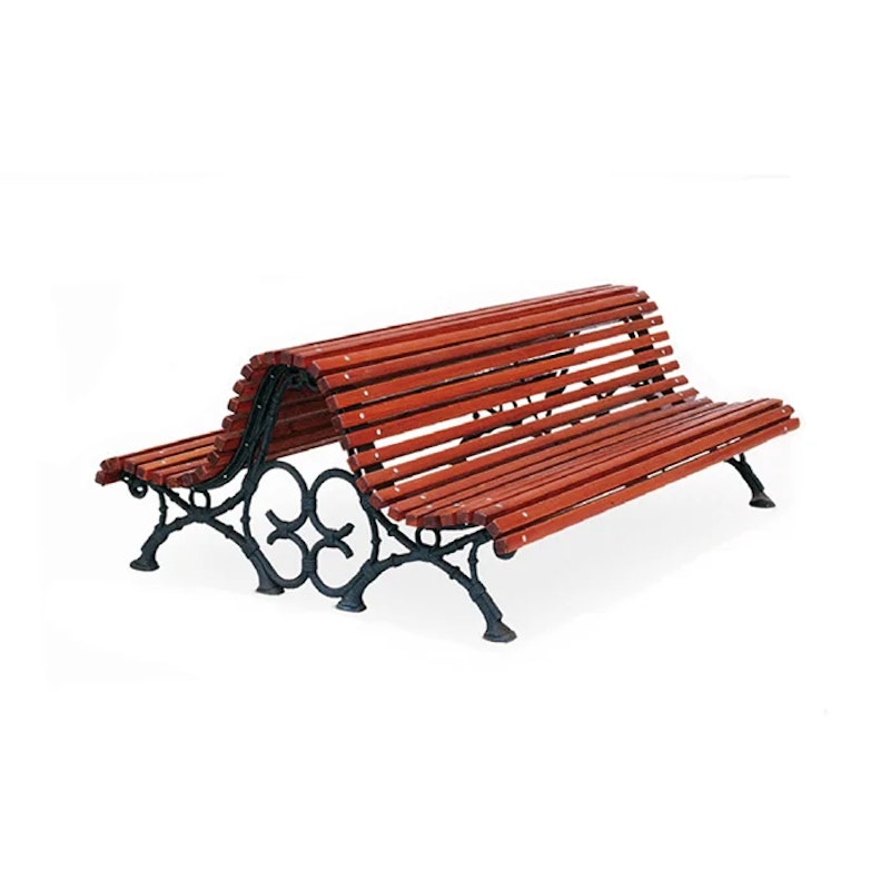 Parkbänk Romantisk Dubbel