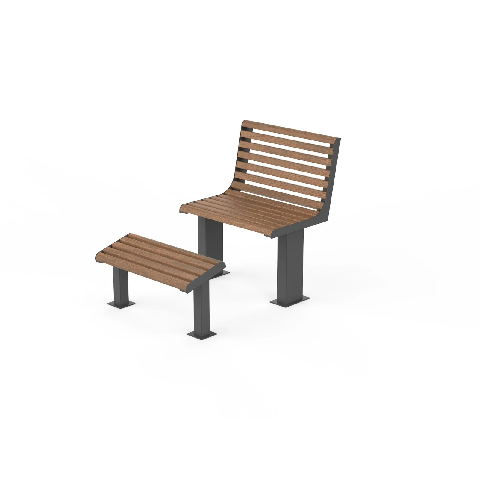 Parkbänk Kiva