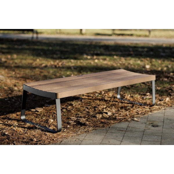 Parkbänk Pirita (1,80 m), utan ryggstöd