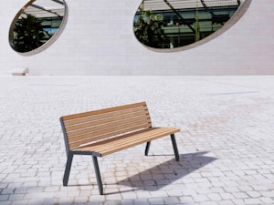 Parkbänk VÕSU-2 (1,80 m) - bild 2