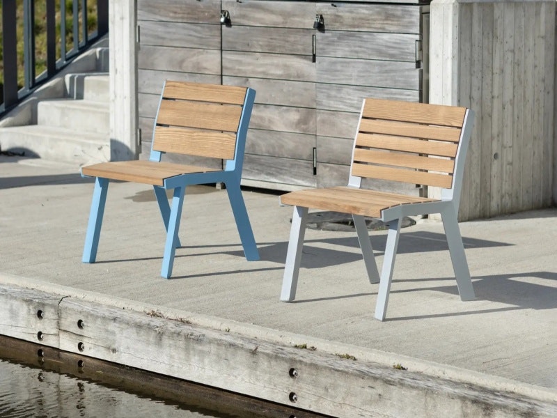 Parkbänk VÕSU-2 (0,65 m) - bild 5