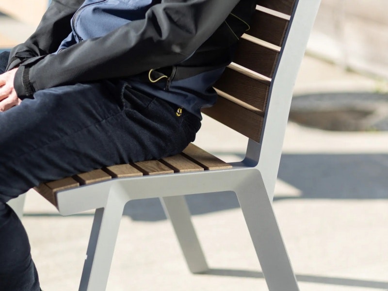 Parkbänk VÕSU-2 (0,65 m) - bild 3