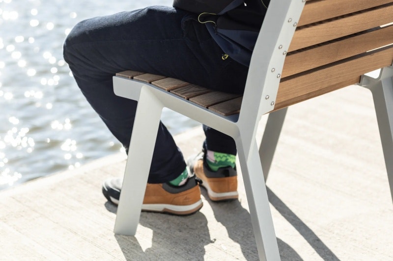 Parkbänk VÕSU-2 (0,65 m) - bild 4