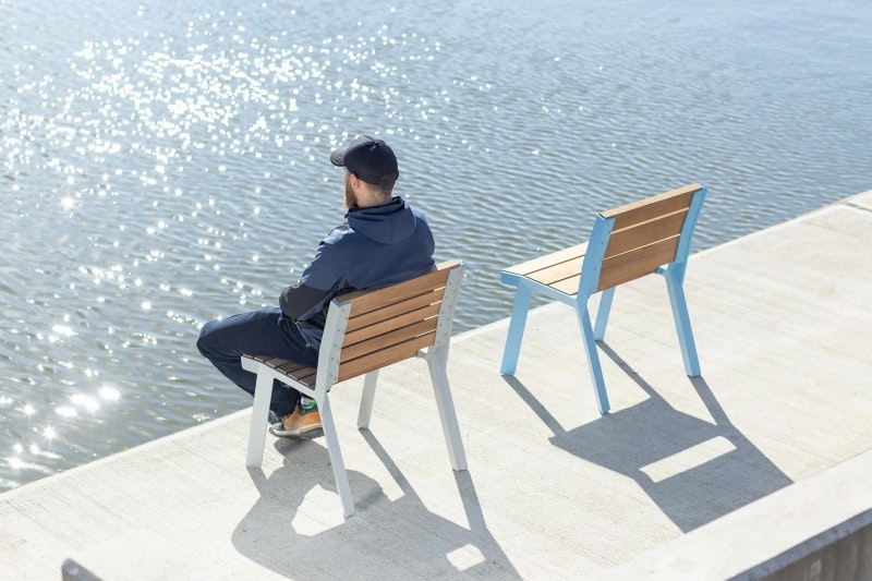 Parkbänk VÕSU (0,65 m) - bild 3