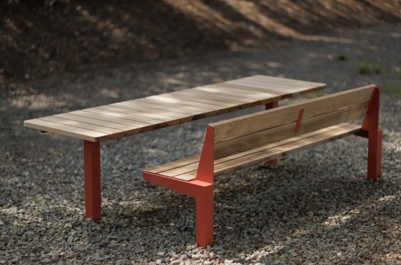 Parkbänk TOOME (2,2 m) - bild 3