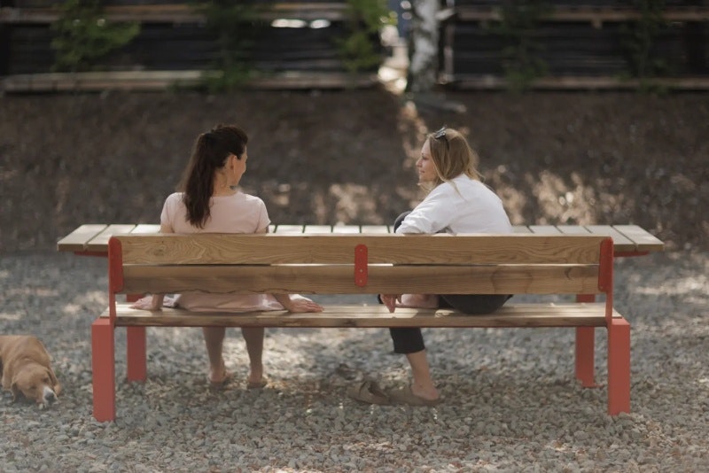 Parkbänk TOOME (2,2 m) - bild 5