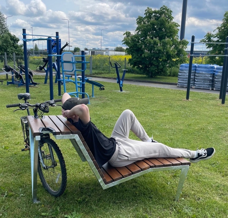 Liggbänk Cykel Duo - bild 5