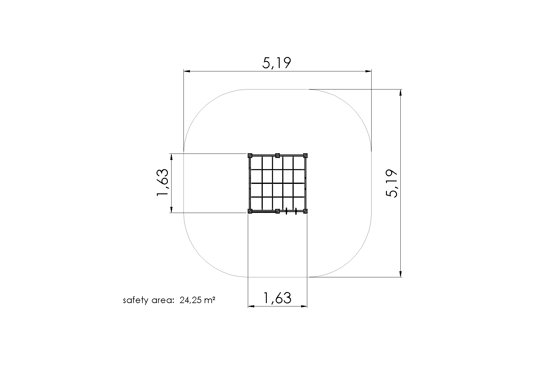 Klätterställning Babian