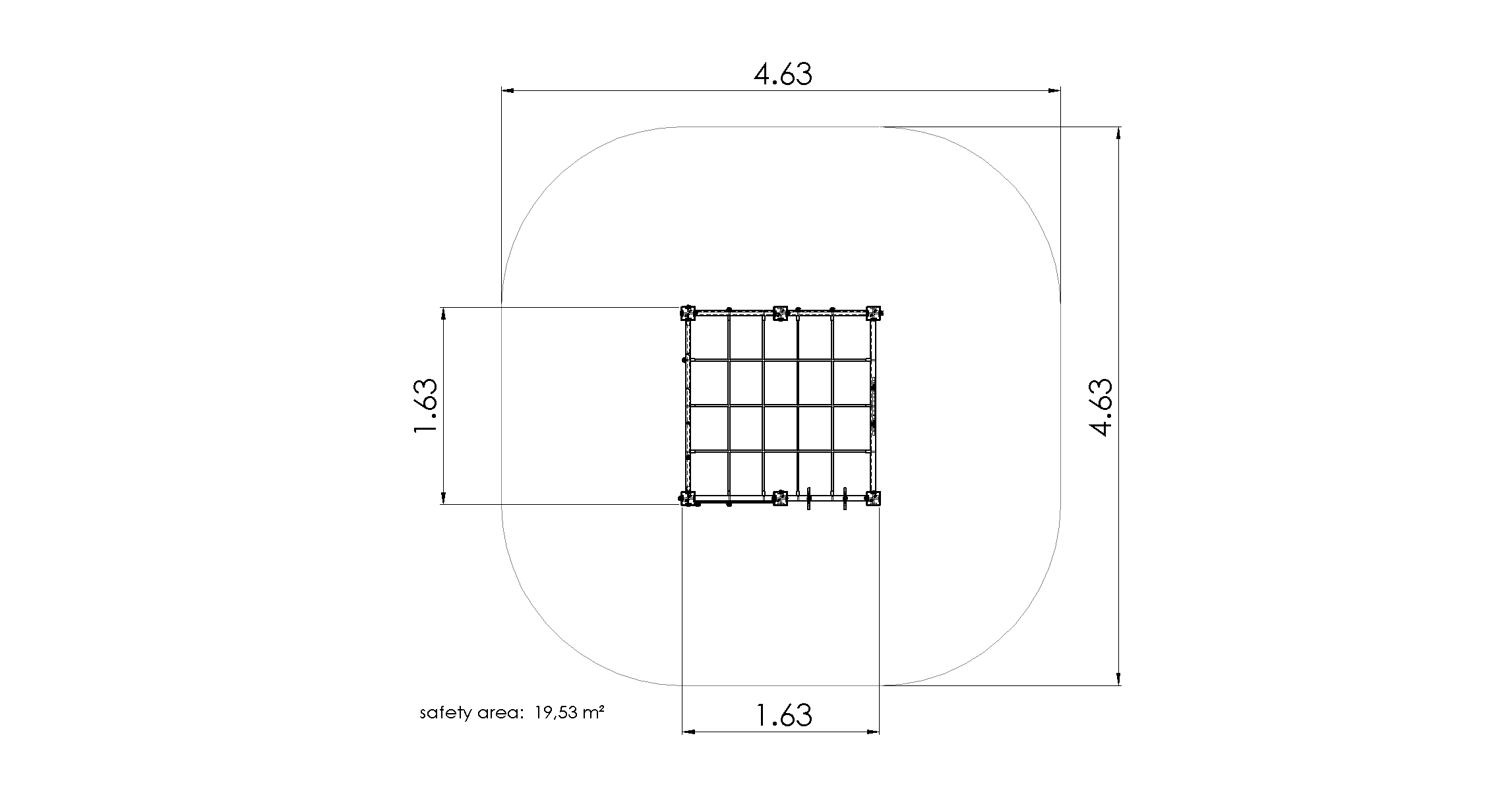 Klätterställning BABOON mini