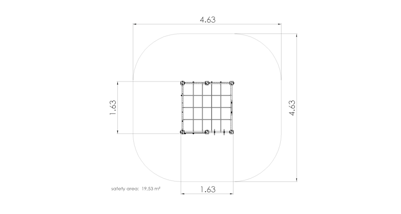 Klätterställning BABOON mini