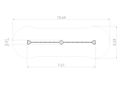 Balansredskap Slackline 3+3m