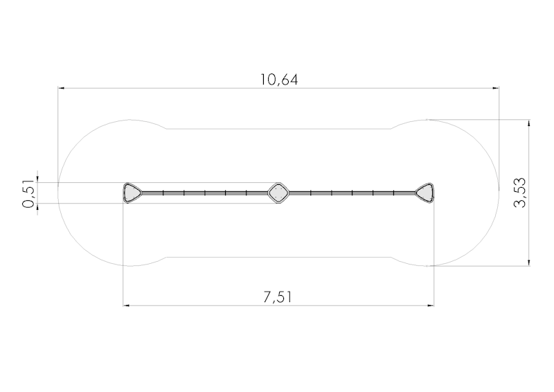Balansredskap Slackline 3+3m