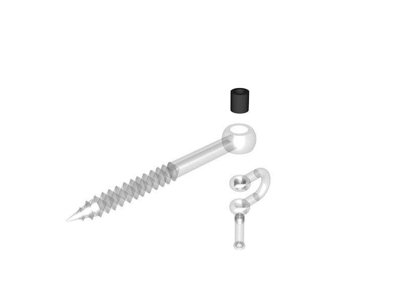 Bushing for shackle and eye bolt