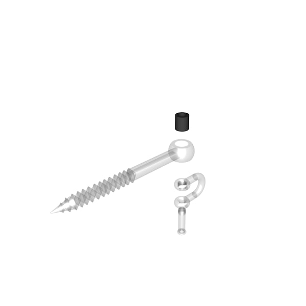 Bushing for shackle and eye bolt