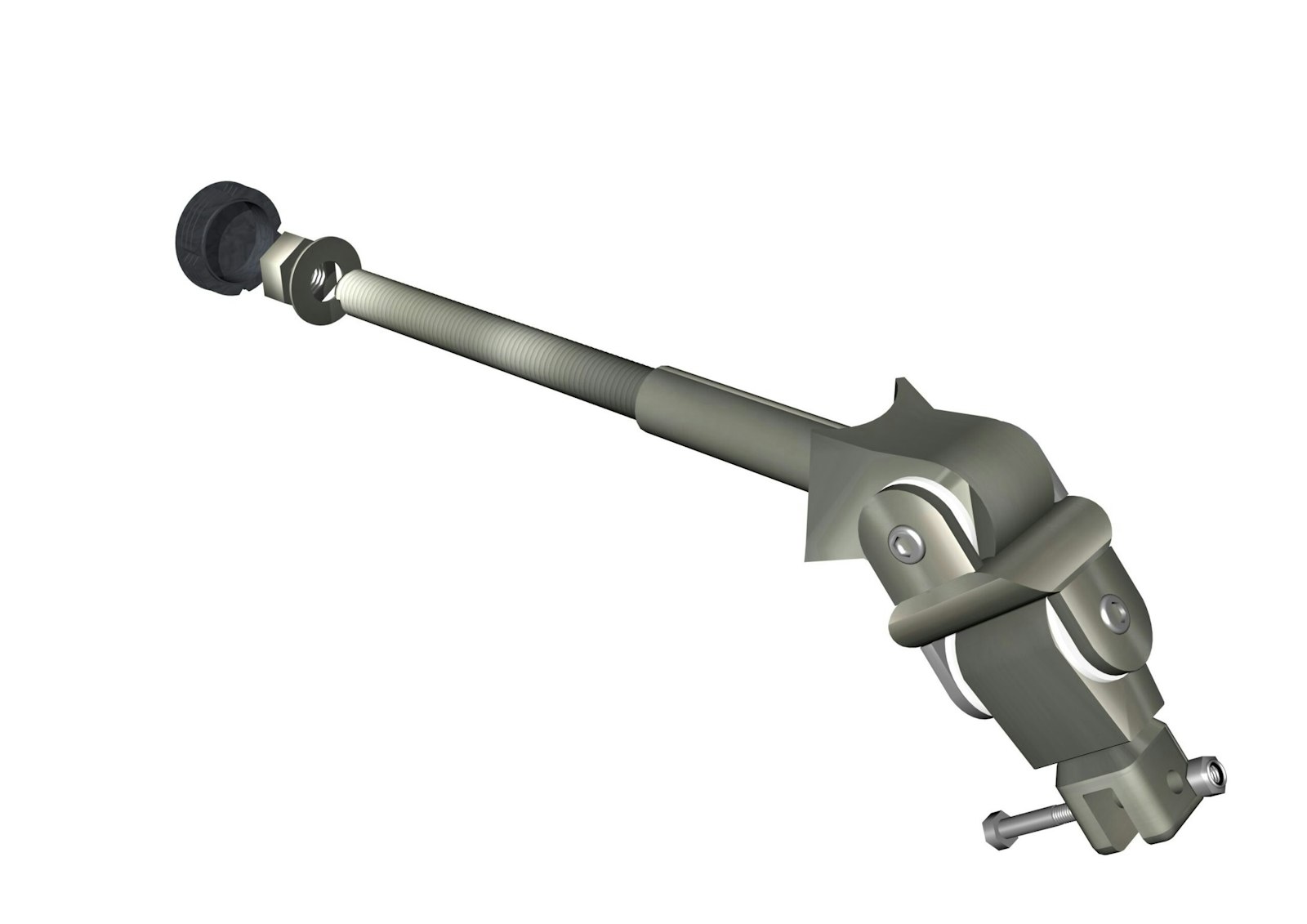 Swing suspension with univ. Joints vertical mount