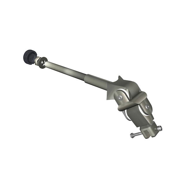 Swing suspension with univ. Joints vertical mount