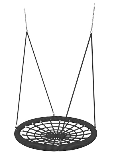 Bird nest swing Ø 100, black