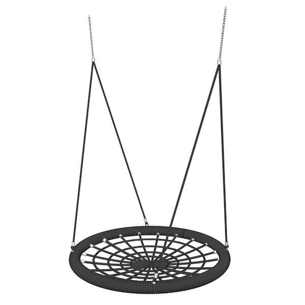 Bird nest swing Ø 100, black