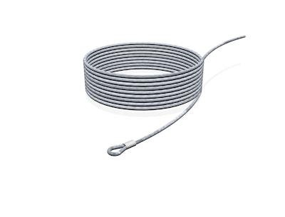 Wire for cableway, 51 m