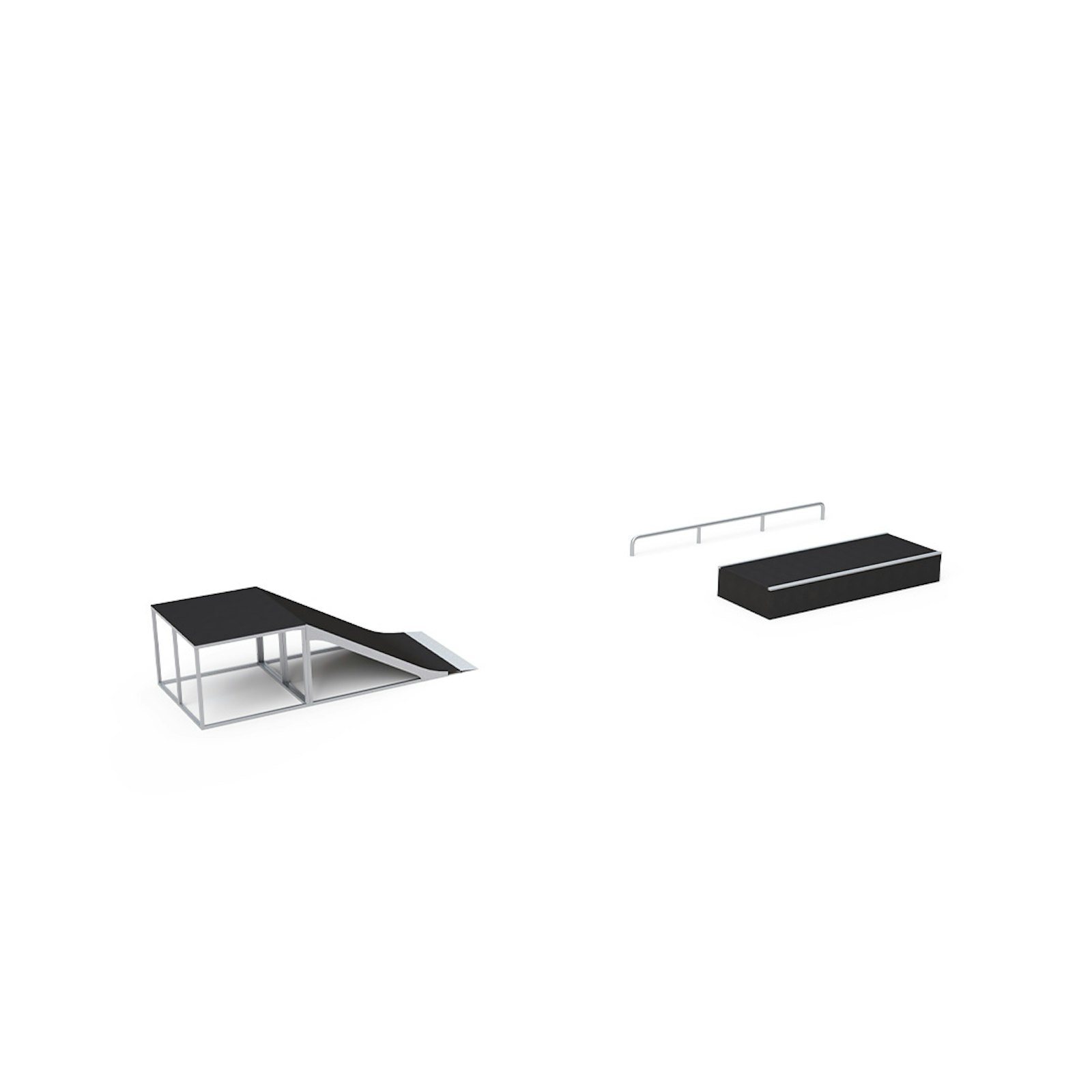 Skateparkset Levon 1,0 m