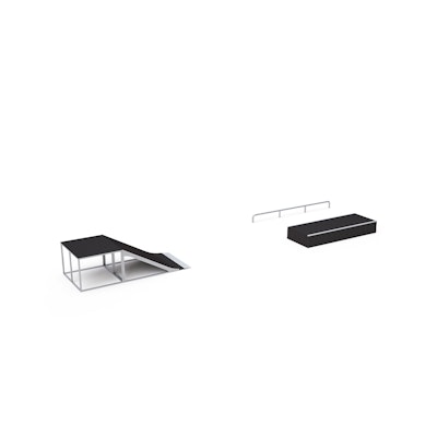 Skateparkset Levon 1,0 m